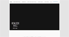 Desktop Screenshot of hemlockhall.com